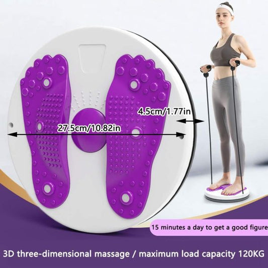 Twisted Waist Plate For Adult – Non-slip Fitness Sports Waist Twist Board